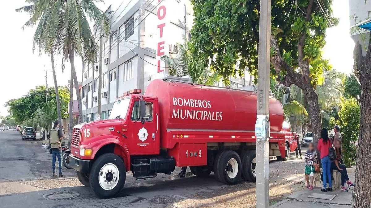 Incendio en hotel de Veracruz